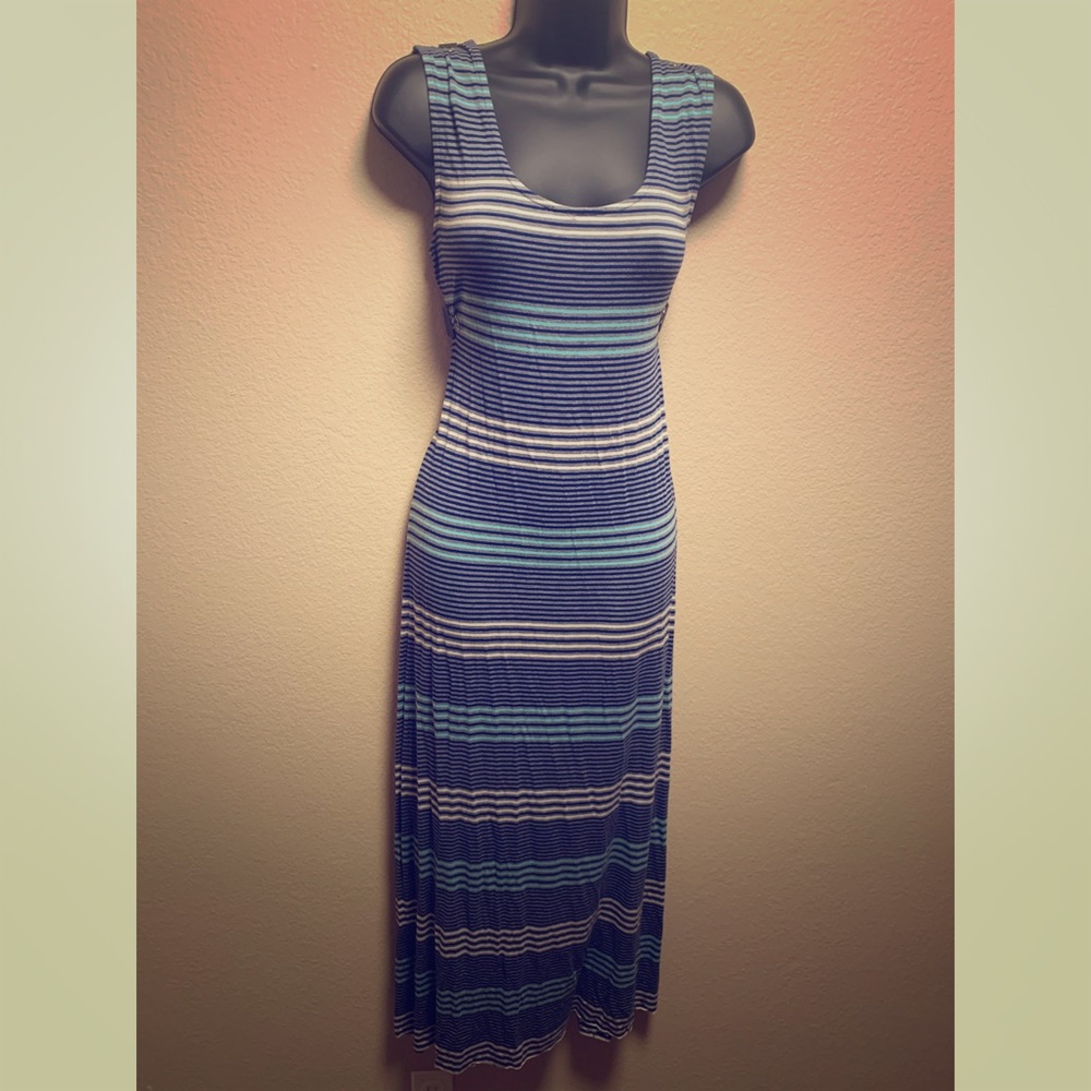 Maxi dress Blue & Gray Size 1X/2X